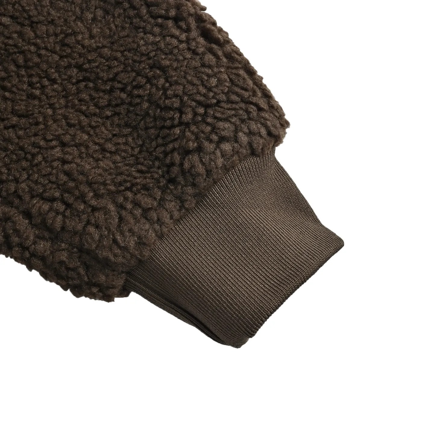 Louis Vuitton/Louis Vuitton Coffee Brown Teddy Lamb Jacket